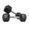 Morgan Rubber Hex Dumbbells Pair