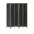 5 Panel Room Divider Water Hyacinth