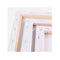 5 Pcs Blank Stretched Canvases Art White Range Oil Acrylic Wood
