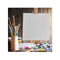 5 Pcs Blank Stretched Canvases Art White Range Oil Acrylic Wood