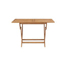 5 Piece Dining Garden Set Solid Teak Wood