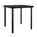 5 Piece Garden Dining Set Anthracite