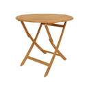 Solid Teak Wood 5 Piece Garden Dining Set