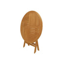 Solid Teak Wood 5 Piece Garden Dining Set