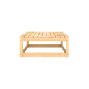 5 Piece Garden Lounge Solid Pinewood Set