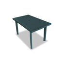 5 Piece Outdoor Dining Set Plastic Green