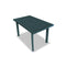 5 Piece Outdoor Dining Set Plastic Green