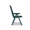 5 Piece Outdoor Dining Set Plastic Green