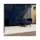 Pinewood 5 Piece Garden Lounge Set With Anthracite Cushions