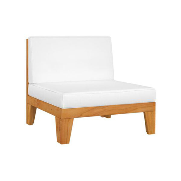 5 Piece Solid Acacia Wood Garden Sofa Set With Cushions