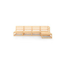 5 Piece Solid Pinewood Outdoor Garden Lounge Set