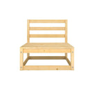 5 Piece Solid Pinewood Outdoor Garden Lounge Set