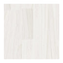 5 Tier Book Cabinet White 40 X 30 X 175 Cm Pinewood