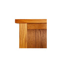 5 Tier Bookcase 70 X 22 X 140 Cm Solid Oak Wood