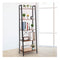 5 Tier Bookshelf Industrial Ladder Shelf Wooden Storage