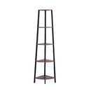 5 Tier Corner Shelf Industrial Ladder