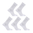 5X Medium 3D Seamless Crew Socks