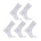 5X Medium 3D Seamless Crew Socks