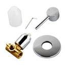 Euro Round Chrome Shower/Bath/Basin Mixer