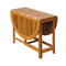 5 Piece Folding Outdoor Dining Set Solid Acacia Wood