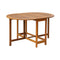 5 Piece Folding Outdoor Dining Set Solid Acacia Wood
