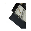 12 Grids Watch Display Leather Jewellery Storage Organizer Lock Key