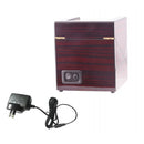 Automatic Dual Watch Winder Wood Display Box Case