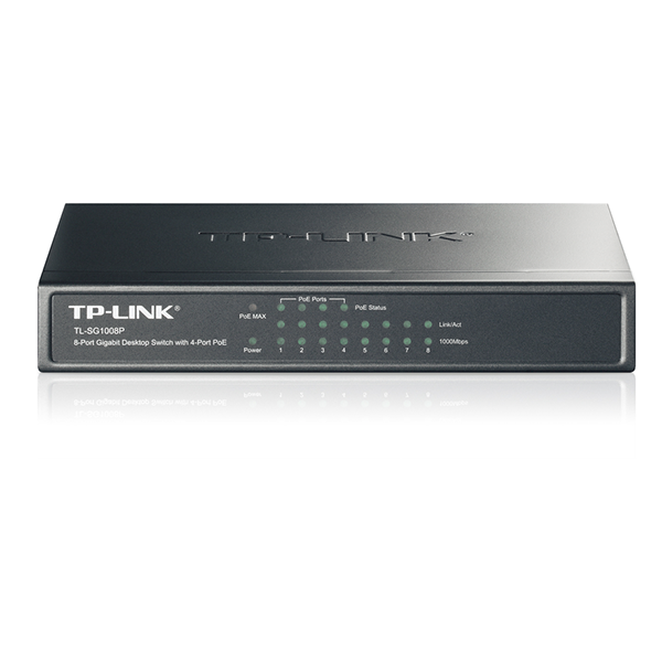 TP-Link 8 Port Unmanaged Desktop And Rackmount Switch