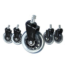 5X Office Chair Caster Wheels Set Heavy Duty Safe Universal Fit