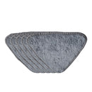 5X Spin Cleaning Mop Pad Cleaner Head 360 Degree Rotatable Grey