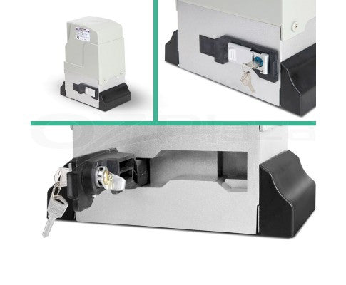 1200KG Automatic Sliding Gate Opener 6M with Remotes