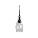 60W Clear Glass Single Pendant