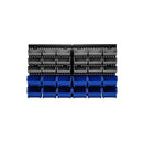 60 Bin Wall Mounted Rack Storage Tools Organizer