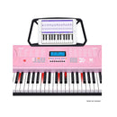 61 Keys Electronic Led Piano Keyboard With Stand Pink