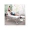65Cm Foldable Massage Table Aluminium Lift Up Bed Desk White