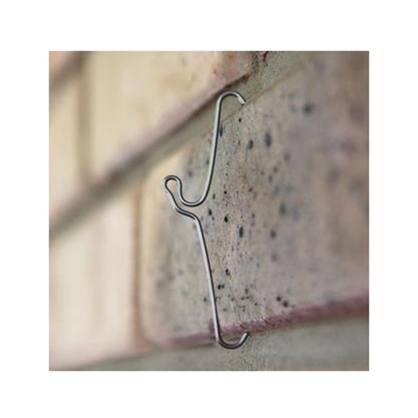 65Mm Mini Brick Wall Hooks Crab Picture Hangers Clips Pack