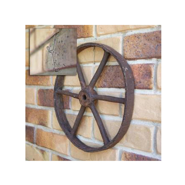 65Mm Mini Brick Wall Hooks Crab Picture Hangers Clips Pack