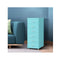 6 Drawer Filing Storage Organise Cabinets Steel Blue