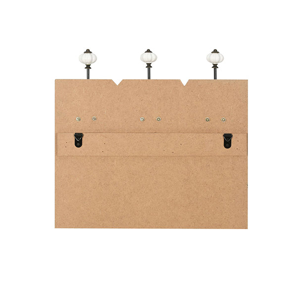 6 Hooks Wallmounted Coat Rack Family