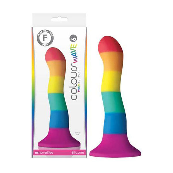 6 Inches Colours Pride Edition Wave Dong Rainbow