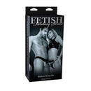 6 Inches Fetish Fantasy Series Limited Edition Hollow Strap On Black