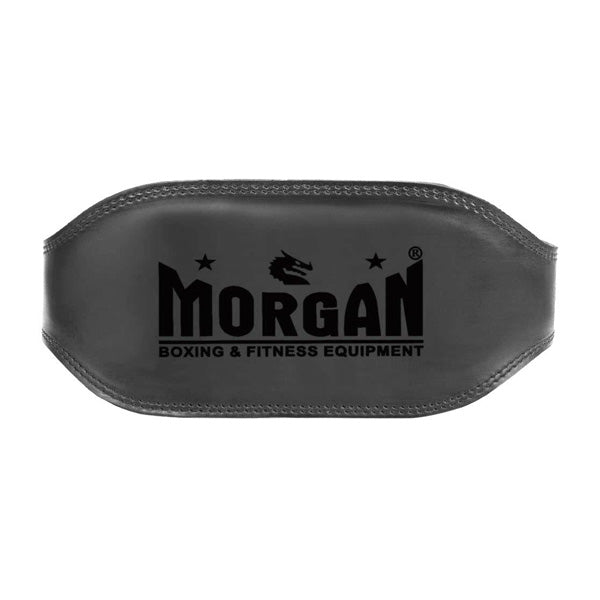 6 Inches Morgan B2 Bomber Leather Weight Lifting Belt