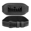 6 Inches Morgan B2 Bomber Leather Weight Lifting Belt