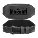 6 Inches Morgan B2 Bomber Leather Weight Lifting Belt