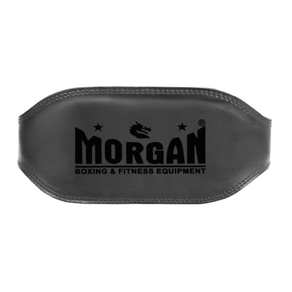 6 Inches Morgan B2 Bomber Leather Weight Lifting Belt