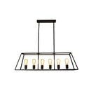 6 Light 100Cm Urban Retro Pendant