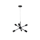 6 Light Groovy Satellite Pendant