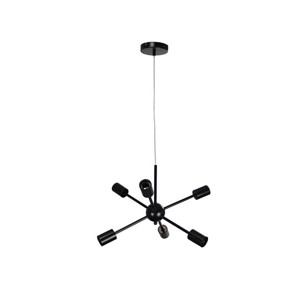 42W 10 Light Groovy Satellite Pendant