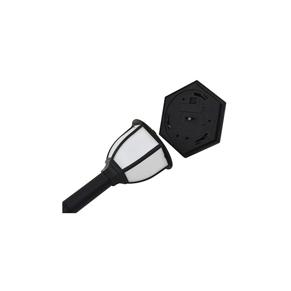 6 Pcs Outdoor Solar Lamps Led Black