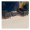 6 Piece Garden Lounge Set  Pinewood With Anthracite Cushions